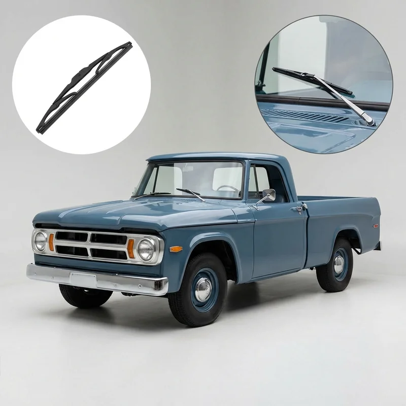 Passenger Side Wiper Blade for Dodge W100 Pickup (1969 - 1974) - 1